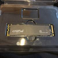 Crucial P3 500GB M.2 PCIe Gen3