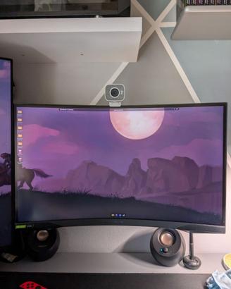 Monitor Samsung  G7 1440p 240hz 27 pollici