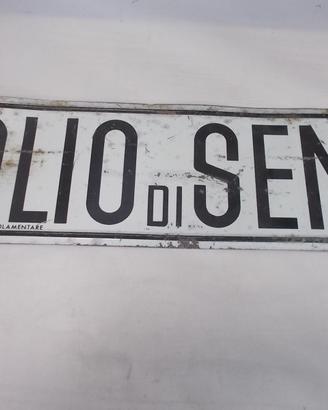 TABELLA IN LATTA PER ALIMENTARI "VINTAGE"
