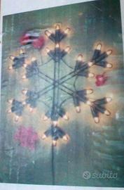 Luci stella simbolo natale spina 10A 220V