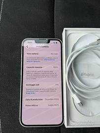 iPhone 16e 128GB biance