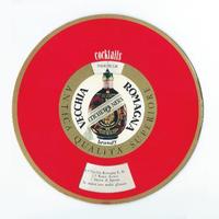 Vecchia romagna disco pubblicitario cocktails