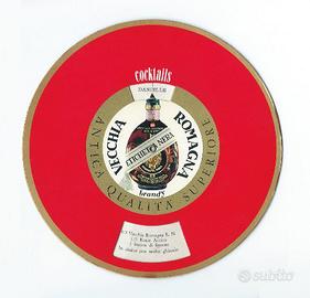 Vecchia romagna disco pubblicitario cocktails