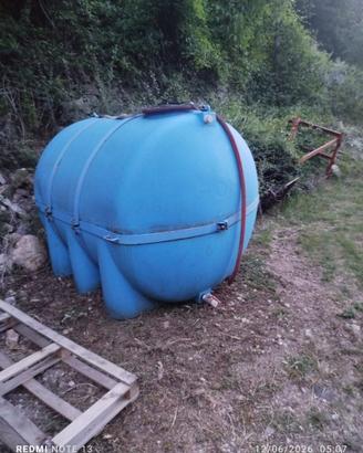 BOTTE DA 50 QUINTALI CON FASCIA IN FERRO