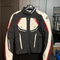 Giacca moto in tessuto