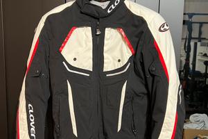 Giacca moto in tessuto