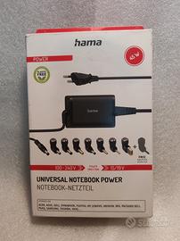 Hama alimentatore per Notebook 19V/45w , 7 accesso