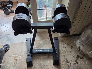 Manubri Selector Lacertosus 2_ 32kg e rastrelliera