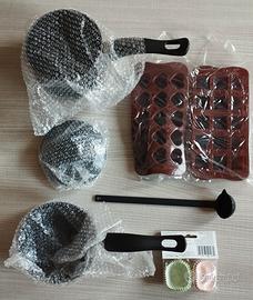 Pentola x sciogliere il cioccolato a bagnomaria 