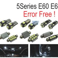 KIT 18 LAMPADE LED INTERNE BMW E60 E61 M5 520I 523
