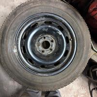 Gomma con cerchio in ferro Skoda Octavia