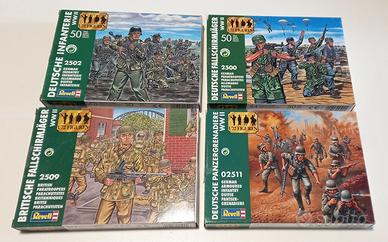 Soldatini REVELL 1/72 - 4 SET WWII