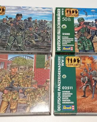 Soldatini REVELL 1/72 - 4 SET WWII