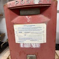 Buca lettere piccola dismessa vintage con placca