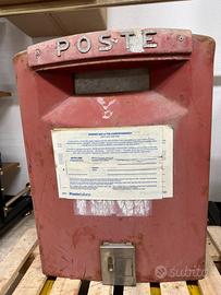 Buca lettere piccola dismessa vintage con placca