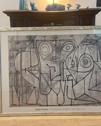 Stampa “ The Kitchen” opera di Pablo Picasso