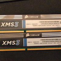 RAM 2x2gb DDR3 1600mhz c9 corsair