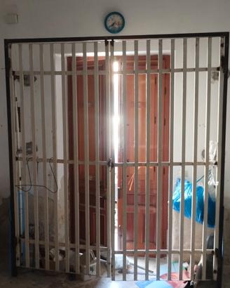 Cancello ferro con telaio H 2.60 x 230 laro