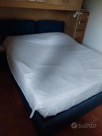 letto matrimoniale con contenitore 