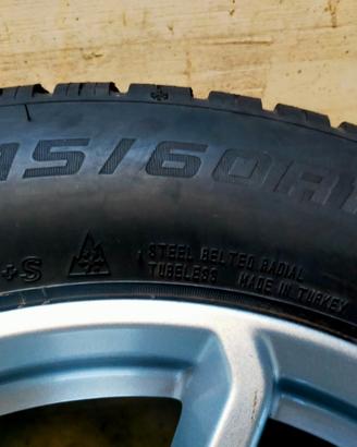Gomme invernali Jeep Renegade  con cerchi in lega