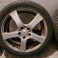 4 Cerchi in lega 7Jx17 5x110 E35 completi di pneum