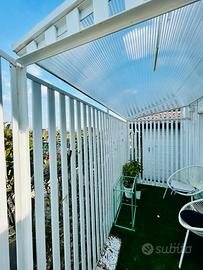 Pergola/serra/tettoia in alluminio e policarbonato