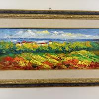 quadro olio su tavola