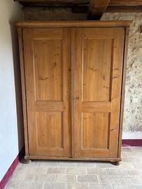 ARMADIO A DUE ANTE LARICE/ABETE