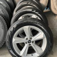 4 PNEUM. NUOVI PIRELLI 255/55R19 111Y+CERCHI AUDI