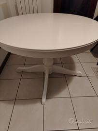 Tavolo tondo IKEA, allungabile MONTATO 
