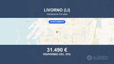 Immobile in asta di 58 m² a Livorno