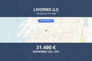 Immobile in asta di 58 m² a Livorno