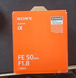 obbiettivo Sony 50mm 1.8