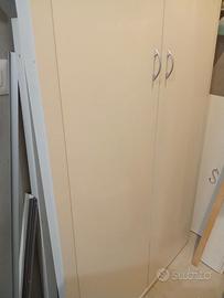 Porta doppia anta per ripostiglio armadio a muro