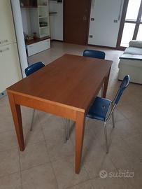 Tavolo in legno cm 120x70 allungabile 