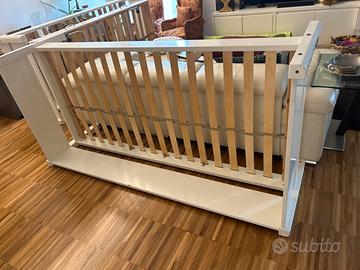 2 strutture letti Flexa 90x200 + letto eatraibile