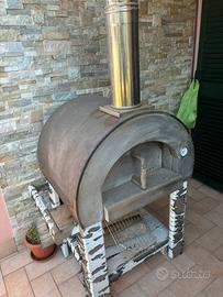 Forno a legna Alfa pizza 3 pizze alla volta