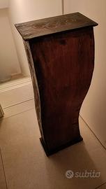 Porta CD in legno artigianale 