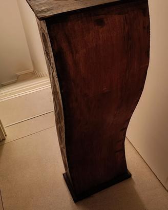 Porta CD in legno artigianale 