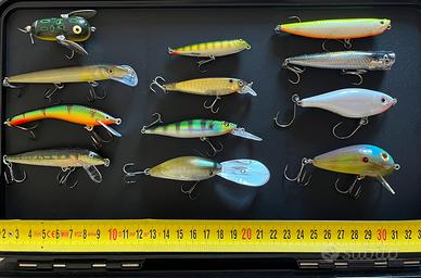 Lotto artificiali bass / rapala molix heddon