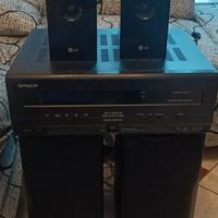 sintoamplificatore con karaoke USB SD MP3 