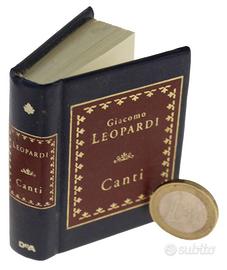 Volumetto supertascabile - Canti- Giacomo Leopardi