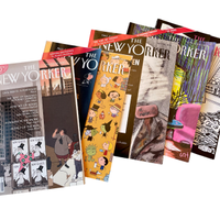 New Yorker magazine riviste 5 numeri da collezione
