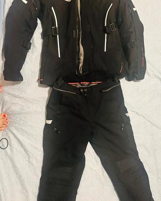 Tuta moto Rev'it! donna due pezzi nera tg 40