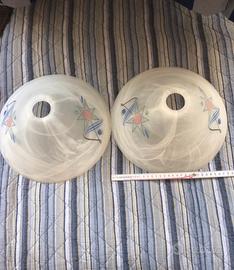 2 Copri lampada in vetro