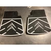 Coppia paraspruzzi posteriori con logo Citroen
