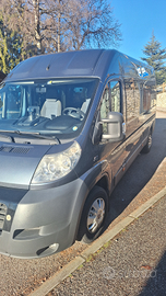 Fiat Ducato 9 posti passo lungo tetto alto