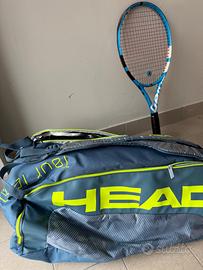 Borsone HEAD e racchetta BABOLAT