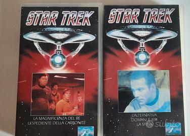 STAR TREK DA COLLEZIONE VIDEOCASSETTE ORIGINALI