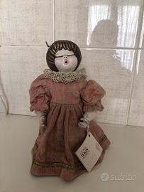 Vintage Thun Bambola " Kira " ~ Altezza 21 Cm